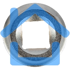 Головка торцевая Matrix, 24 мм, 6-гранная, CrV, под квадрат 1/2