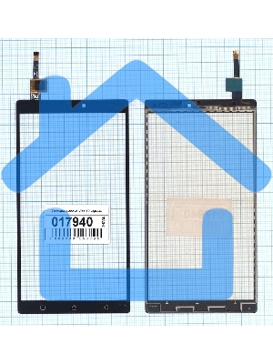 Сенсорное стекло (тачскрин) для Lenovo Vibe X3 черное