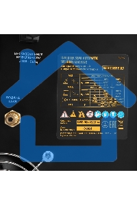 Аппарат инвертор. полуавтомат. cварки Denzel IMIG-200SP Pulse, 200 А, ПВ 60%, катушка 5 кг