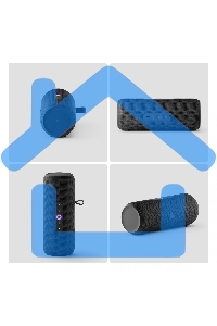 Умная колонка Yandex Стрит Алиса черный 30W 2.0 BT/Wi-Fi 10м 3300mAh (YNDX-00030BLK)