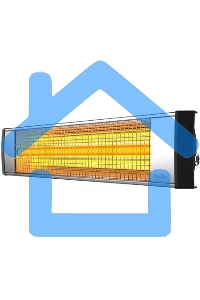 Обогреватель инфракрасный Ballu BIH-L-2.0 серый, кварцевый, 2000 Вт, 25 м2