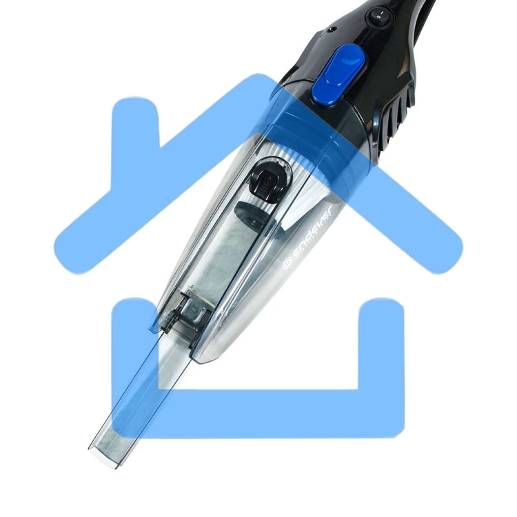 Пылесос вертикальный Endever VC-286 серый, питание от сети, 100 Вт, уборка сухая, пылесборник 1.9 л