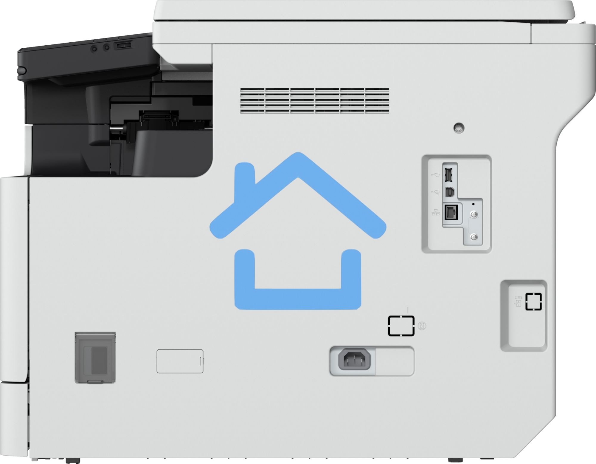 МФУ лазерное Canon imageRUNNER 2425 (4293C003), А3, ч/б, печ. 25 стр/мин (А4) 12 стр/мин (А3), 600 x 600 DPI, Wi-Fi; USB; Ethernet (Без тонера)