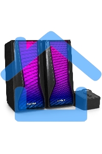 Акустическая система 2.0 ExeGate EX289687RUS Accord 230 (питание USB,Bluetooth, 2х3Вт (6Вт RMS), 60-20000Гц, черный, RGb подсветка)