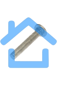 Болт мебельный KRANZ DIN 603, 10х50, короб (25 шт./уп.)