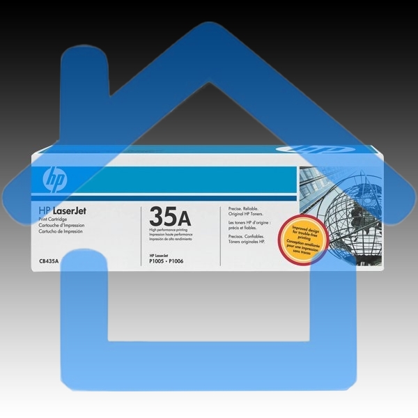 Картридж лазерный HP CB435A черныйдля LJ P1005/P1006 1500стр.