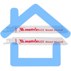 Полотна универсальные Matrix для сабельной пилы S922VF,125/1,8 - 2,5 мм,Bimetal,2 шт., PRO