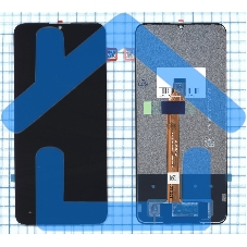 Дисплей (модуль) для Huawei Honor X7 в сборе с тачскрином черный