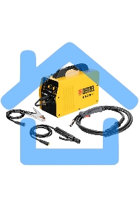 Аппарат инвертор. полуавтомат. cварки Denzel IMIG-200SP Pulse, 200 А, ПВ 60%, катушка 5 кг