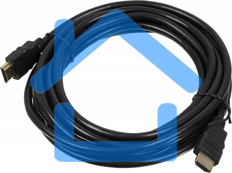 Кабель аудио-видео High Speed ver.1.4 HDMI (m)/HDMI (m) 5м. позолоченные контакты черный