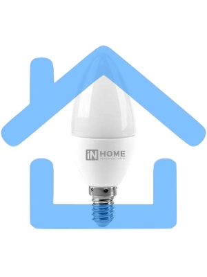 Лампа светодиодная LED-СВЕЧА-VC 11Вт 230В E14 3000К 990лм IN HOME 4690612020464