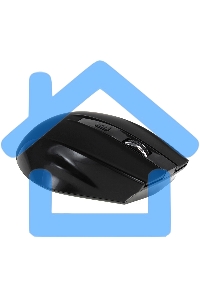 Мышь беспроводная Crown CMM-935W черный, 1600 dpi, радиоканал, USB, кнопки - 6