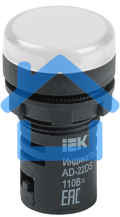 Арматура светосигнальная AD-22DS 220В бел. ИЭК BLS10-ADDS-230-K01