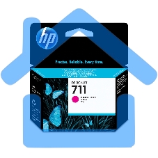 Картридж струйный HP №711 CZ131A пурпурный для HP DJ T120/T520 (29мл)