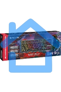 Клавиатура Defender Dark Arts GK-375 проводная, USB, черный