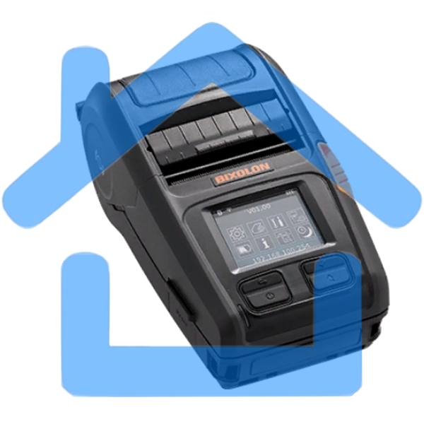 Принтер этикеток мобильный Bixolon XM7-20iaWDaK 2