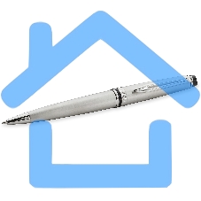 Ручка шариковая Waterman Expert 3 (CWS0952100) Stainless Steel CT M, синие чернила, подарочная коробка, сменный стержень, 1 стержень, круглая, 1 цвет