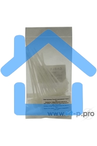 Стяжки MPT-210x3.0 пластиковые 210 мм х 3.0 мм с площадками для маркировки (100 шт.)(MPT-210x3.0)