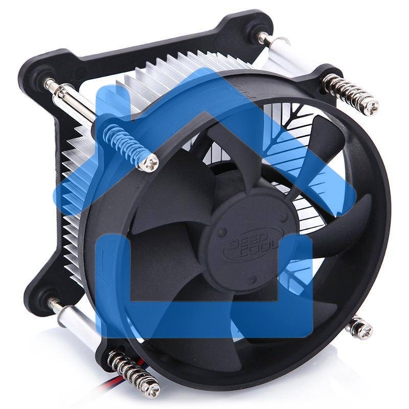 Кулер для процессора DEEPCOOL CK-11508 PWM черный, 92 мм, алюминий, 2200 об/мин, 30.1 дБ, 4 pin, 65 Вт, 70 мм