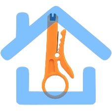 Инструмент для заделки и обрезки витой пары Rexant MINI HT-318M, 110