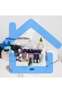 Лупа настольная 3D Rexant с подсветкой 3 LED, сенсорная регулировка яркости, EXPERT, белая