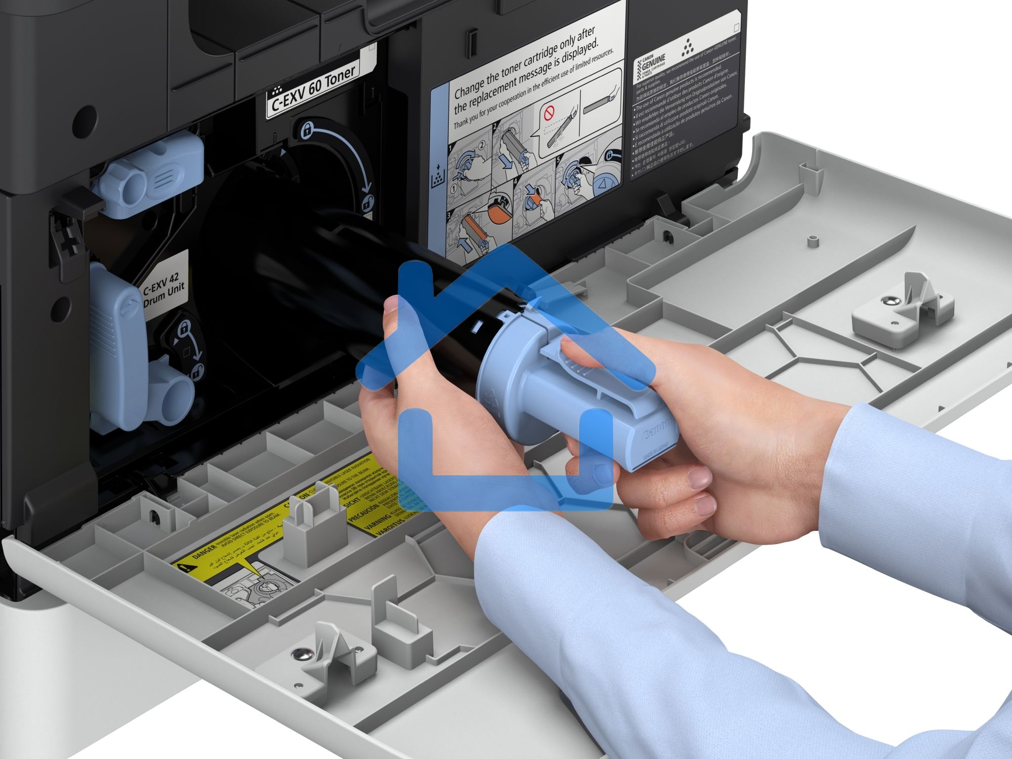 МФУ лазерное Canon imageRUNNER 2425 (4293C003), А3, ч/б, печ. 25 стр/мин (А4) 12 стр/мин (А3), 600 x 600 DPI, Wi-Fi; USB; Ethernet (Без тонера)