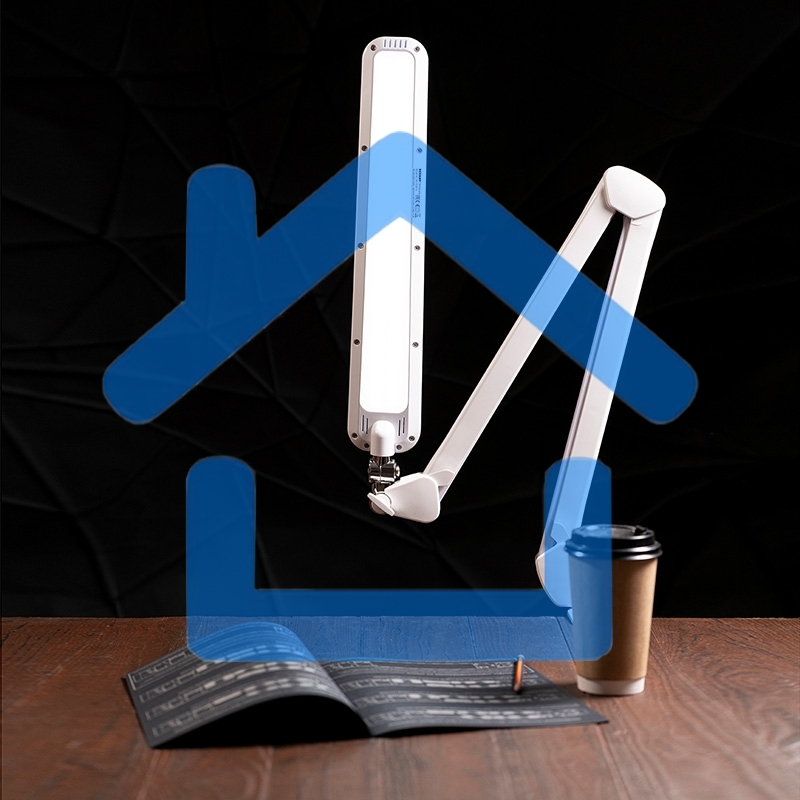 Лампа настольная бестеневая Rexant, струбцина, 