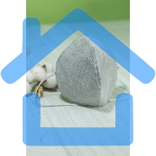 Полумаска респираторного типа с угольным фильтром, не является медицинской защитной маской и не является хирургической маской. Нестерильна