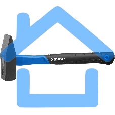 Молоток слесарный ЗУБР Фибергласс 20020-10_z01 1000 г с фиберглассовой рукояткой