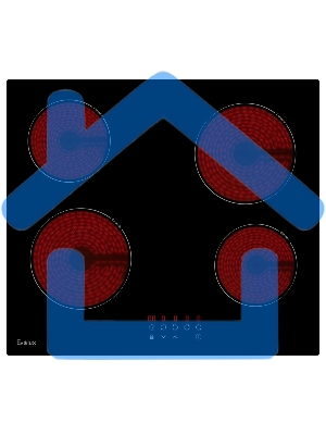 Электрическая варочная панель Evelux HEV 640 B