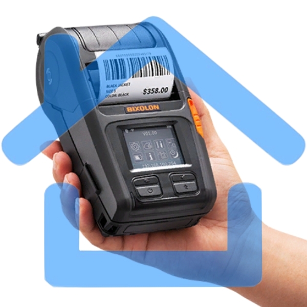 Принтер этикеток мобильный Bixolon XM7-20iaWDaK 2