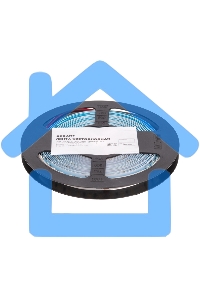 Лента светодиодная 24В, SMD2835, 9,6Вт/м, 120 LED/м, 6500K, 10мм, 5м,IP20 Rexant