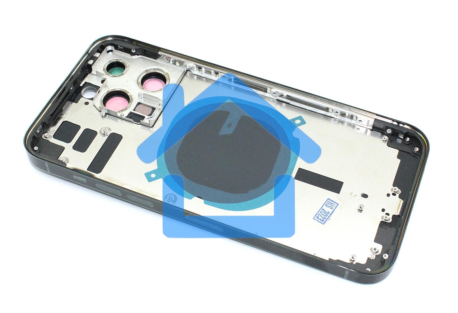 Задняя крышка (корпус) в сборе с рамкой для Apple iPhone 14 Pro Max черный