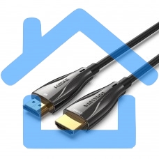 Кабель Vention оптический HDMI v2.1 19M/19M - 20м. черный ALBBQ