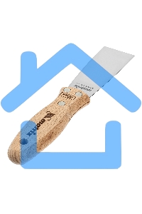 Шпательная лопатка Matrix из нержавеющей стали, 40 мм, буковая рукоятка, EFP