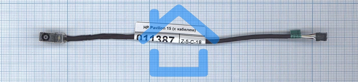 Разъем для ноутбука HP Pavilion 15 с кабелем