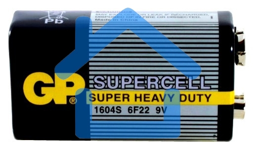 Батарея GP Supercell 1604S 6F22 9V (1шт)