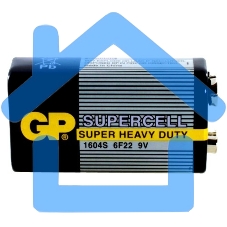 Батарея GP Supercell 1604S 6F22 9V (1шт)
