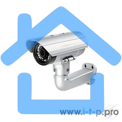 Видеокамера IP D-Link DCS-7413 PROJ Внешняя сетевая 2 МП Full HD-камера с поддержкой PoE и ночной съемки