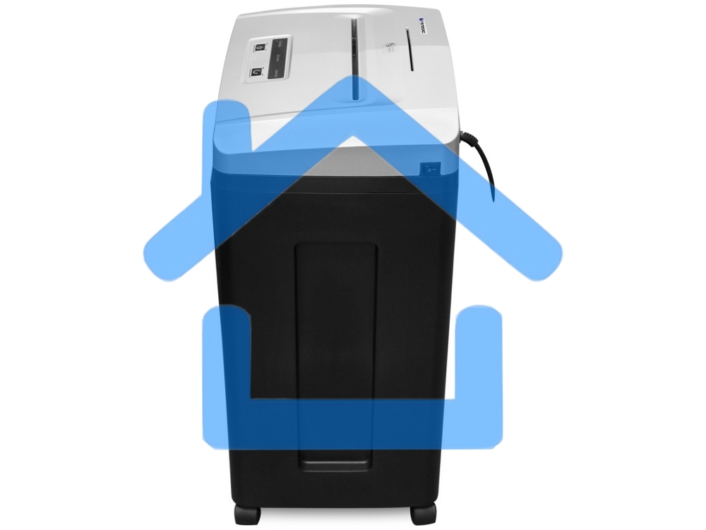 Шредер ГЕЛЕОС УП21-7+фрагменты 0,8х 1 мм., 23 литра, 7 листов, класс секретности P-7.