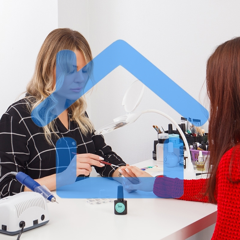 Лупа настольная 3D Rexant с подсветкой 3 LED, сенсорная регулировка яркости, EXPERT, белая