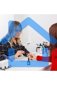 Лупа настольная 3D Rexant с подсветкой 3 LED, сенсорная регулировка яркости, EXPERT, белая