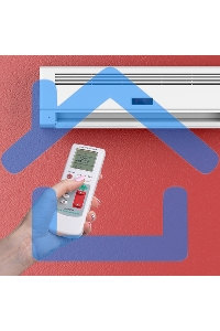 Пульт универсальный для кондиционеров Rexant RX-100AII