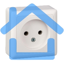 Розетка 1-м ОП Хит 10А IP20 без заземл. белый SchE RA10-131-B Розетка 1-м ОП Хит 10А IP20 без заземл. белый SchE RA10-131-B