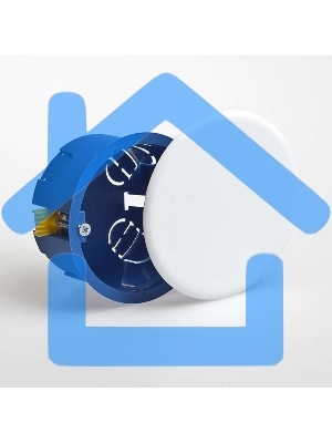 Коробка распр. СП 80х45 ГСК IP30 Рувинил 10174