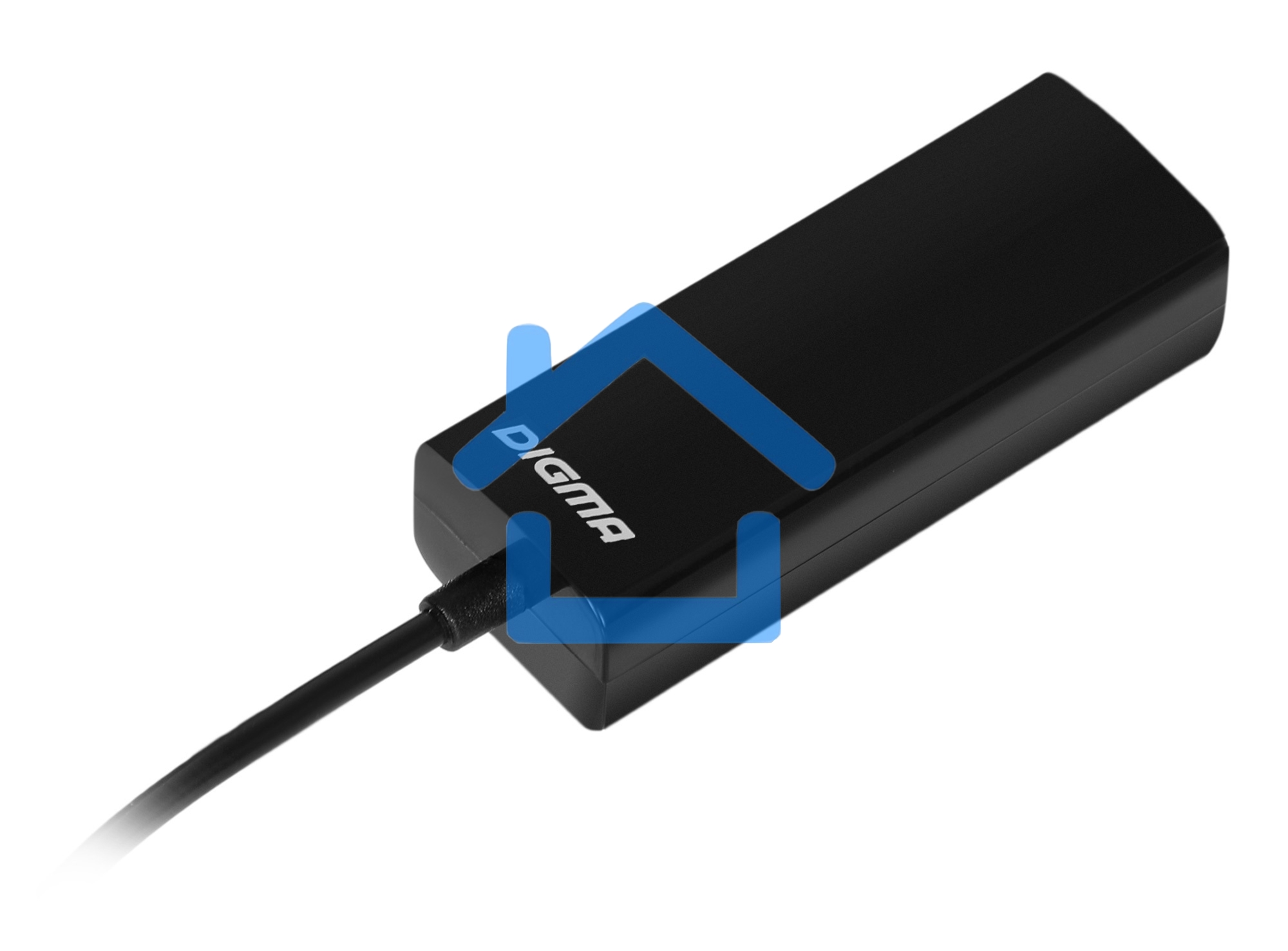 Сетевой адаптер Digma D-USB2-LAN100 Net Adapter Ethernet USB 2.0 (pack:1pcs)