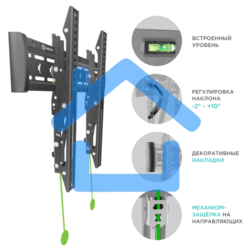 Кронштейн ONKRON TM5 для телевизора 32