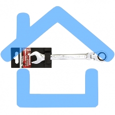 Ключ Matrix комбинированный трещоточный 17мм crv шарнирный зерк.хром