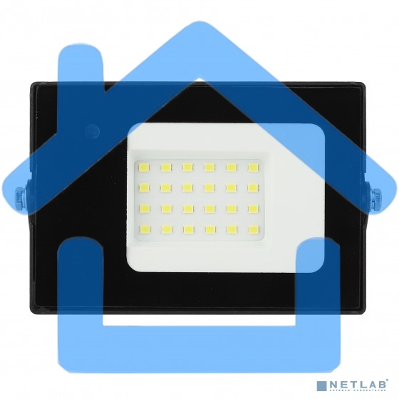 Прожектор светодиодный LPR-041-1-65K-030 30Вт 2100Лм 6500К датчик нерегулир Б0043575 ЭРА