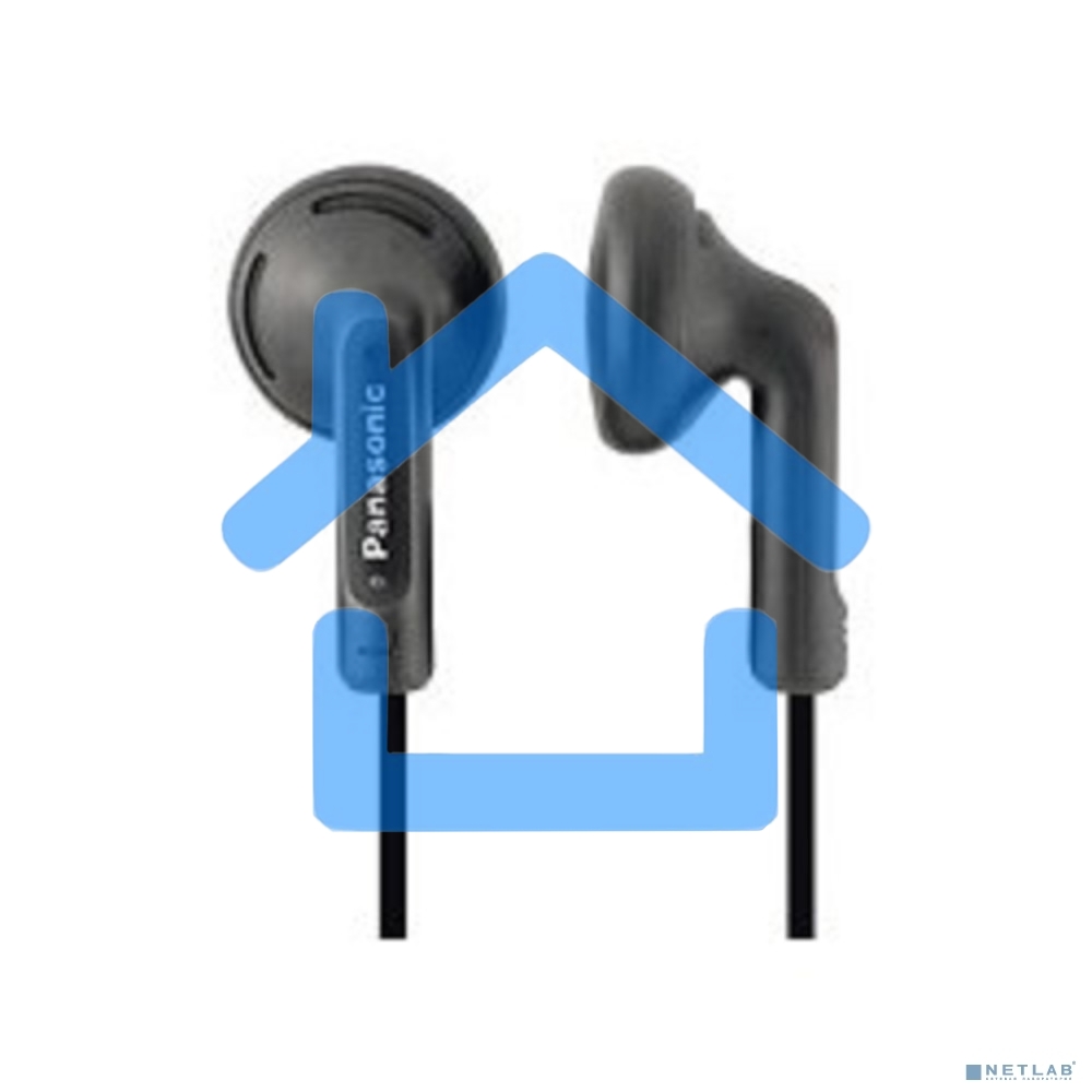 Наушники вкладыши Panasonic RP-HV094GU-K черный проводные (в ушной раковине)